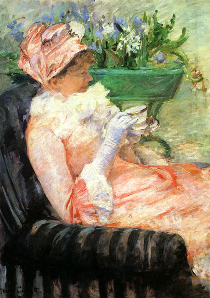 Cassatt The_Cup_of_Tea_ca_1880
