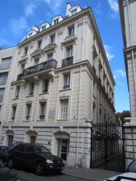 73 rue Notre Dame des Champs, Paris. Once John Singer Sargent's art studio