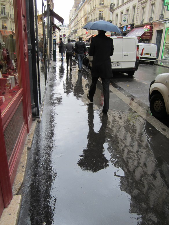 Paris street near Place de Vendome