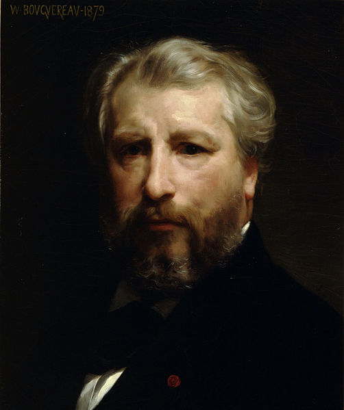 William-Adolphe Bougeureau, Self-Portrait (1879)