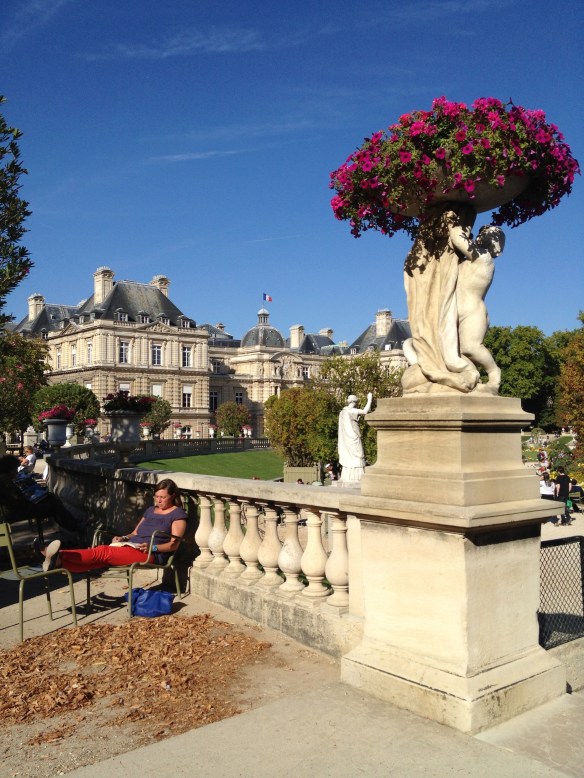 Luxembourg Gardens - where Willie and Gita enjoyed their brown-bag lunches together