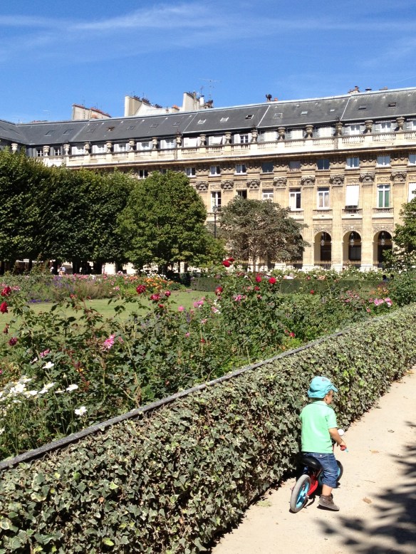 The gardens of the Palais-Royal, where Vigée Le Brun strolled alongside the French aristocracy who would commission her to paint their portraits.