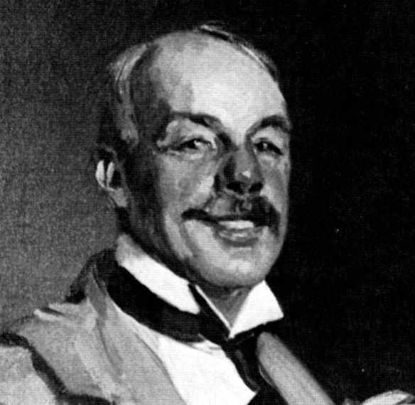 A close-up image of a portrait of François Tonetti by François Flameng. Source: http://palisadesny.com/nature/take-hike/