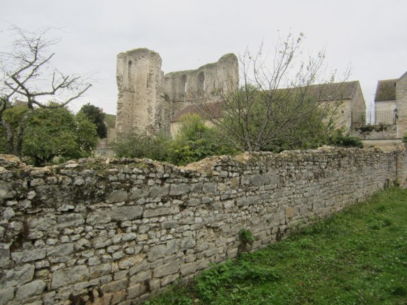The Tour de Ganne in Grez from the grassy walk down toward the river