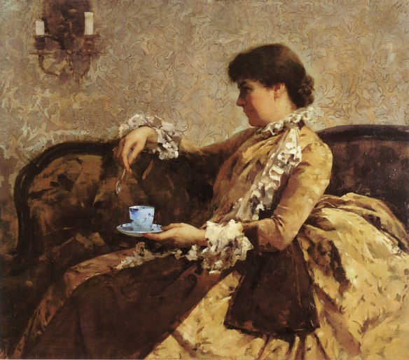 Mlle S. H. (Sara Tyson Hollowell) by Mary Fairchild (1886). Source: www.pubhist.com)