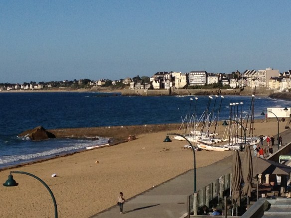 The view from Le Grand Hôtel des Thermes