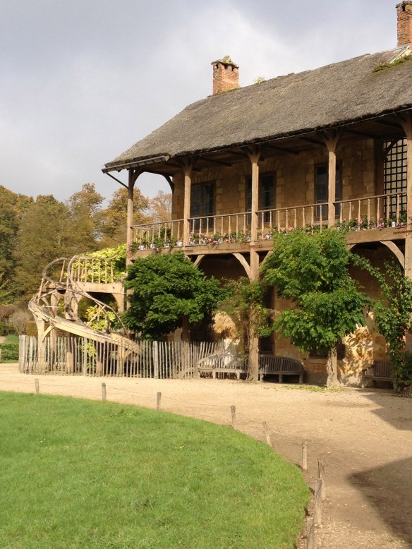 The spiral staircase up to the billiard and card rooms is being renovated in 2014