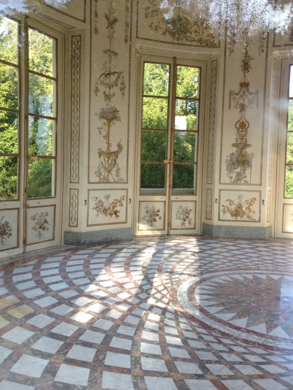 Interior of Le Belvédère