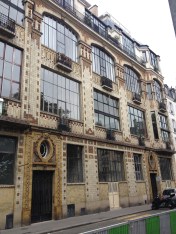 30 rue Campagne Premier, Man Ray's home and studio. He first moved here in 1926. He lived here with Lee Miller for three years. The architecture of the building is still beautiful after all these years.