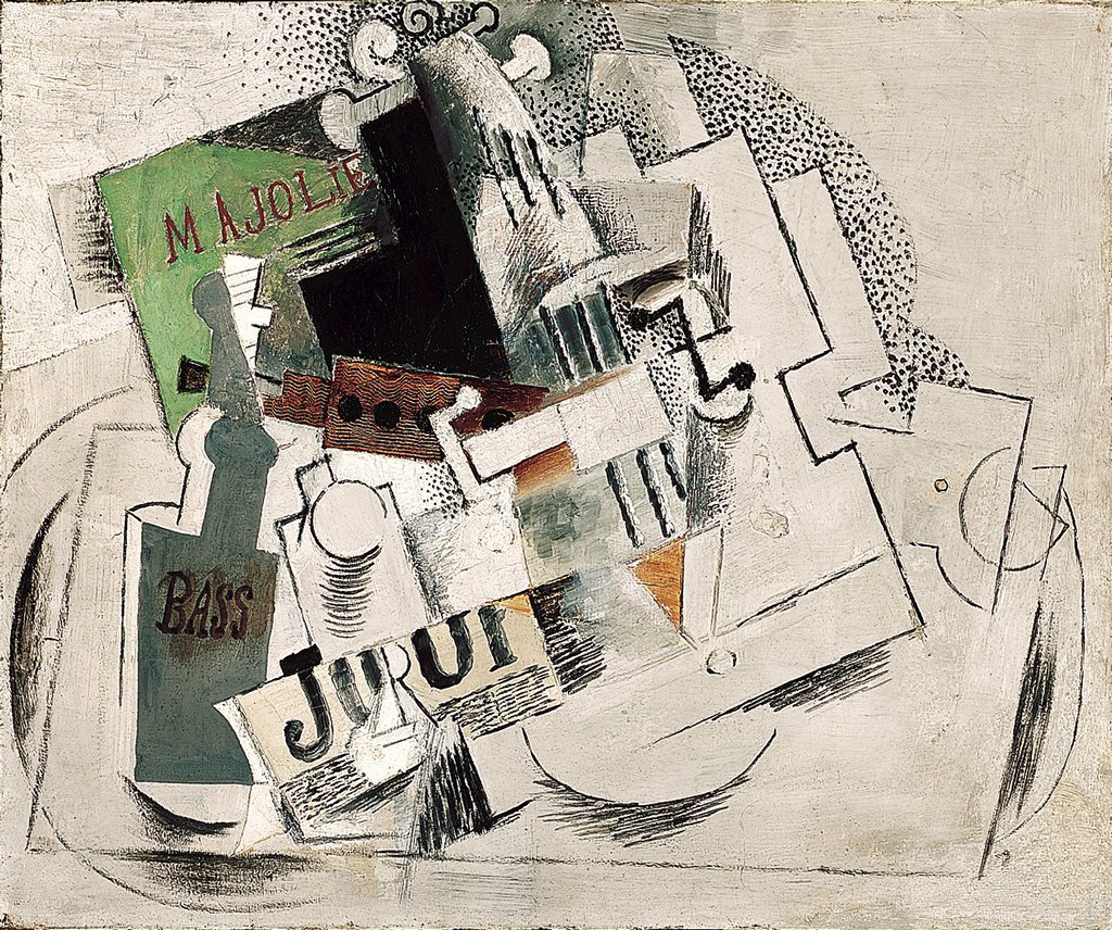 Pablo Picasso, Ma Jolie (1913-14), Indianapolis Museum of Art