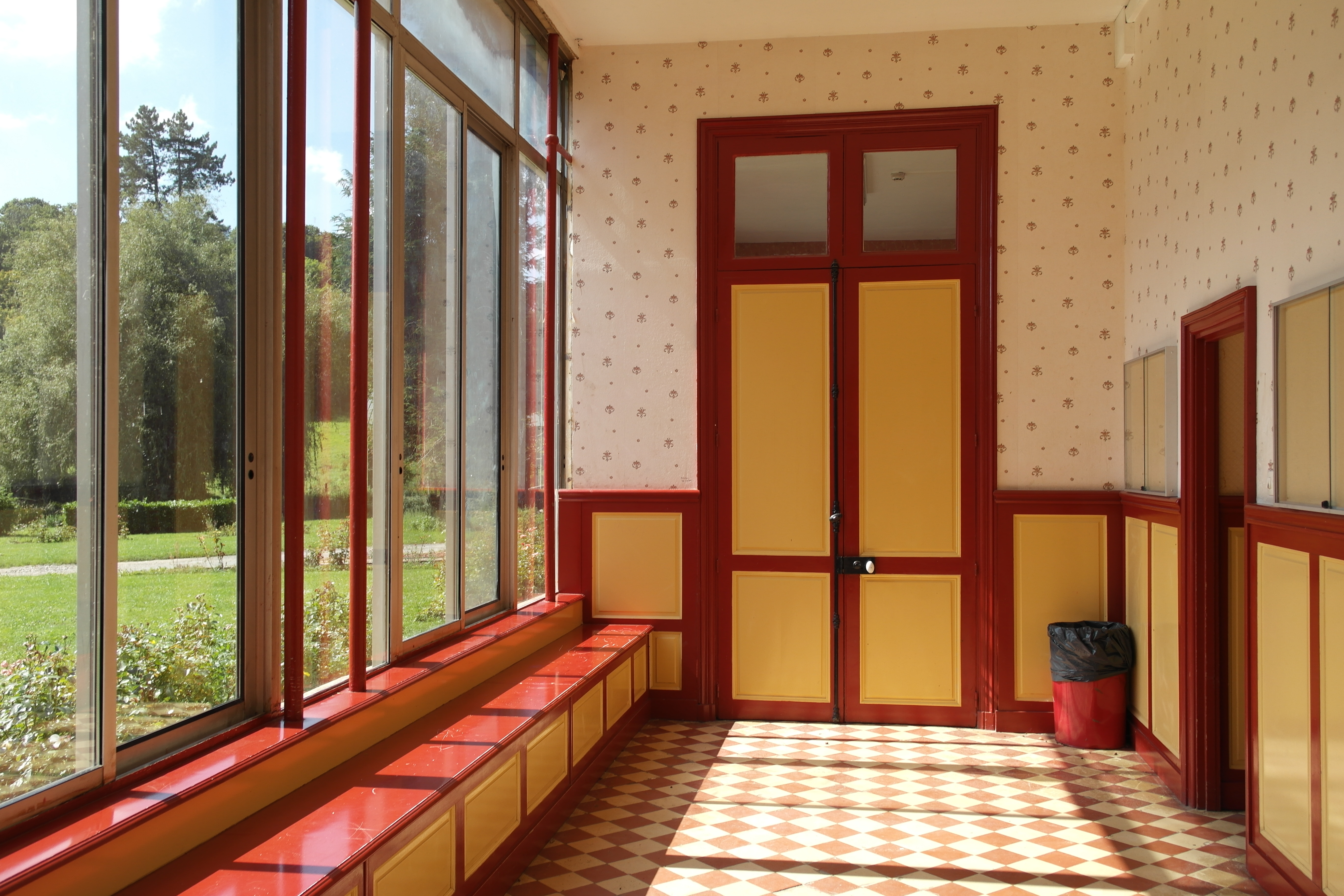 The sunny room at the back of the chateau that was known as the gallery. It is supposedly where Cassatt used to paint. Imagine that.