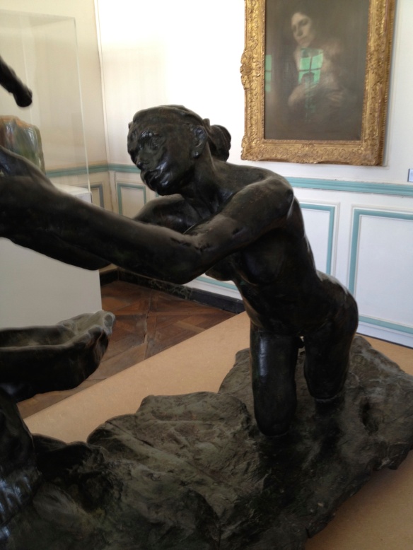 Camille Claudel, The Age of Maturity (1899), Bronze. Donated by Paul Claudel in 1952.
