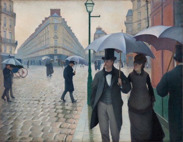 Paris Street: Rainy Day, 1877, Art Institute of Chicago