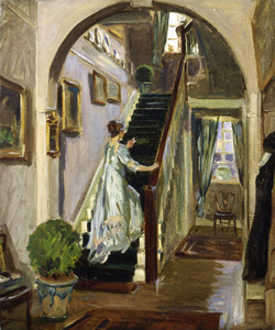 Wilfred de Glehn, Jane on the Staircase, Cheyne Walk, c. 1905