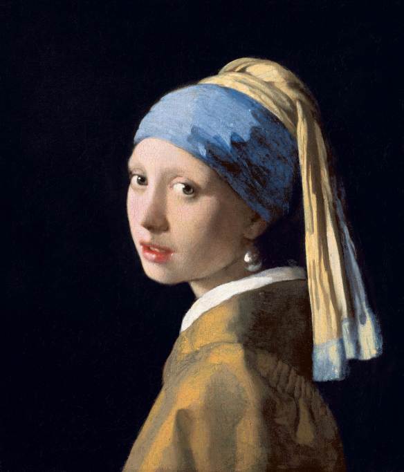 Johannes Vermeer, The Girl With a Pearl Earring (c. 1665), The Mauritius, The Hague