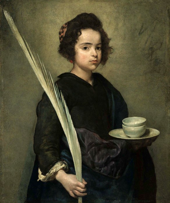 Old Master Paintings Sale Sotheby's, London - July, 4 , 2007 Velazquez (1599 - 1660) Saint Rufina Estimate: 6,000,000 - 8,000,000 Copyright in this image shall remain vested in Sotheby’s. Please note that this image may depict subject matter which is itself protected by separate copyright. Sotheby’s makes no representations as to whether the underlying subject matter is subject to its own copyright, or as to who might hold such copyright. It is the borrower's responsibility to obtain any relevant permissions from the holder(s) of any applicable copyright and Sotheby’s supplies this image expressly subject to this responsibility.